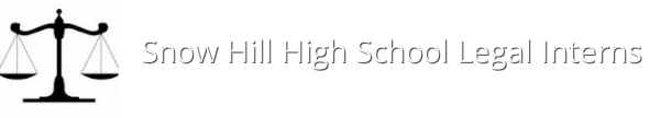 Snow Hill High School Legal Interns